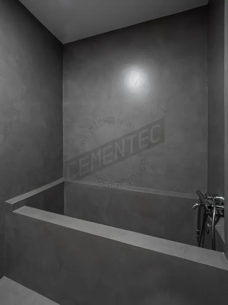 Bathroom Microcement Preston finish by Cement 2.0