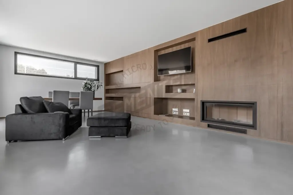 Floor Microcement Preston finish by Cement 2.0